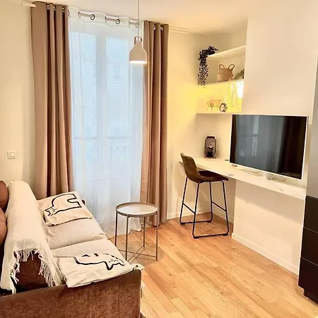 Deux Pieces Familial Chic Et Confortable - Square Courteline - Nation - Centre Appartamento *